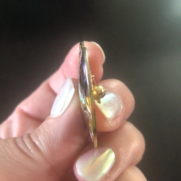 Flower brooch - Picture 3 of 3